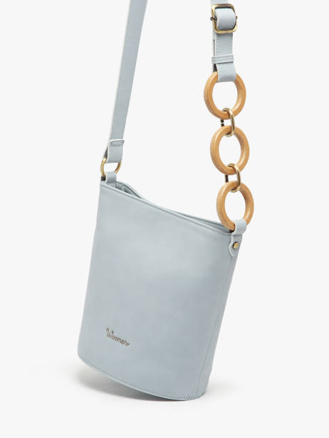 Cross Body Tas Heliconia Woomen Blauw heliconia WHEL02 ander zicht 2